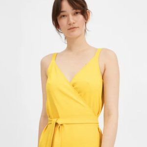 The Japanese GoWeave Tank Wrap Dress